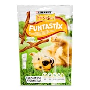 Snack para perros funtastick sabor jamón /queso Friskies bolsa 175 g
