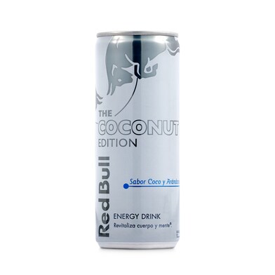 Bebida energética sabor coco y arándanos Red bull lata 250 ml-0