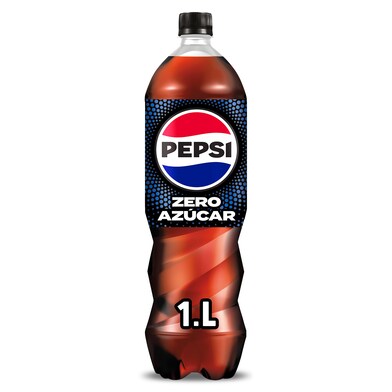 Refresco de cola zero azúcar Pepsi botella 1 l-0 Refresco de cola zero azúcar Pepsi botella 1 l-0