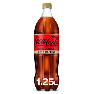 Coca-Cola zero azúcar zero cafeína 1.25 L-0 Coca-Cola zero azúcar zero cafeína 1.25 L-0