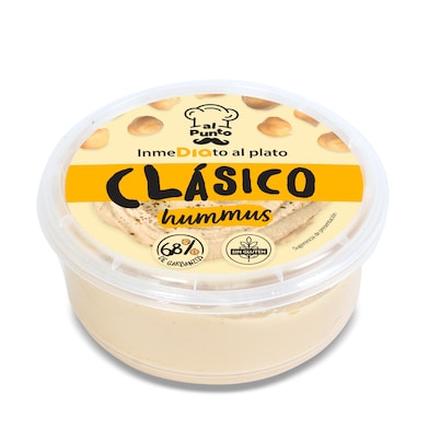 Hummus clásico Al Punto Dia tarrina 220 g-0