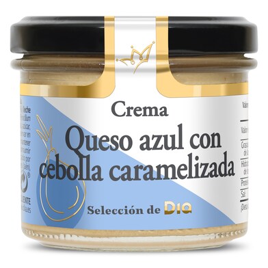 Crema de queso azul con cebolla caramelizada Nuestra Alacena de Dia frasco 110 g-0 Crema de queso azul con cebolla caramelizada Nuestra Alacena de Dia frasco 110 g-0