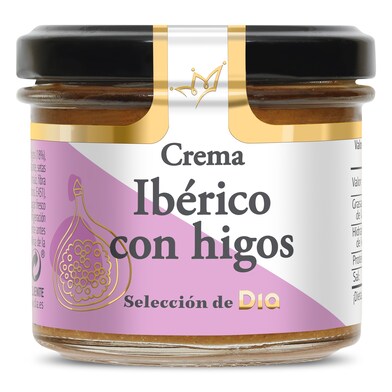 Paté de cerdo ibérico con higos Nuestra Alacena de Dia frasco 110 g-0 Paté de cerdo ibérico con higos Nuestra Alacena de Dia frasco 110 g-0