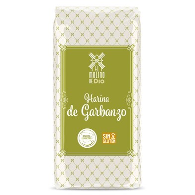 Harina de garbanzos El molino de Dia paquete 500 g-0 Harina de garbanzos El molino de Dia paquete 500 g-0