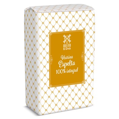 Harina de espelta 100% integral El molino de Dia paquete 1 Kg-0 Harina de espelta 100% integral El molino de Dia paquete 1 Kg-0