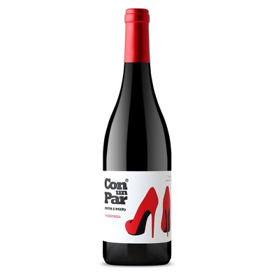 Vino tinto monastrell Con un par 75 cl-0 Vino tinto monastrell Con un par 75 cl-0