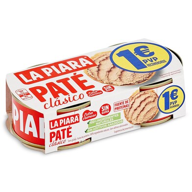 Paté clásico La piara 2 x 75 g-0 Paté clásico La piara 2 x 75 g-0
