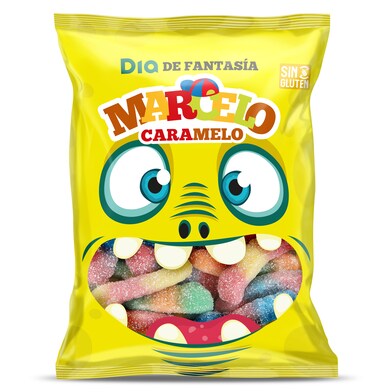 Golosinas gusanos pica Marcelo Caramelo de Dia bolsa 100 g-0 Golosinas gusanos pica Marcelo Caramelo de Dia bolsa 100 g-0