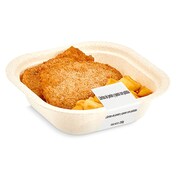 Libritos de jamón y queso 2 uds con patatas fritas bandeja 250 g