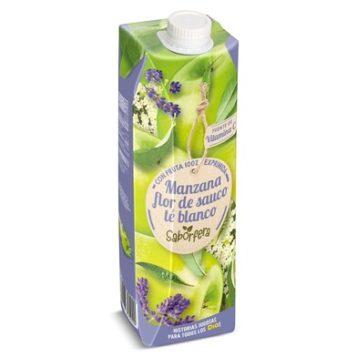Zumo de manzana y té blanco Dia Saborfera 1 L-0 Zumo de manzana y té blanco Dia Saborfera 1 L-0