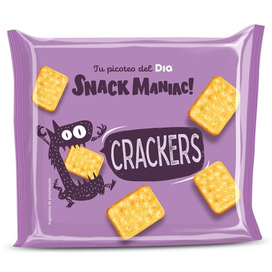 Crackers Dia Snack Maniac 200 g-0 Crackers Dia Snack Maniac 200 g-0