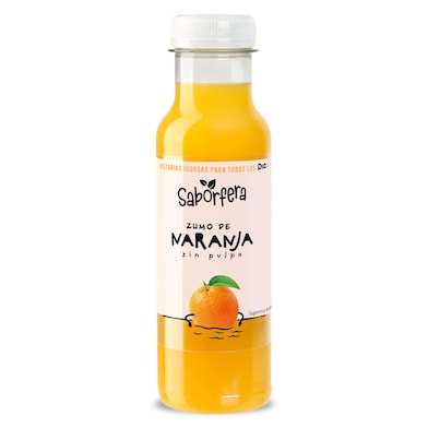 Zumo de naranja 100% exprimido sin pulpa Dia Saborfera 330 ml-0 Zumo de naranja 100% exprimido sin pulpa Dia Saborfera 330 ml-0