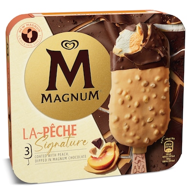 Magnum Signature melocotón 3 x 70 g-0 Magnum Signature melocotón 3 x 70 g-0