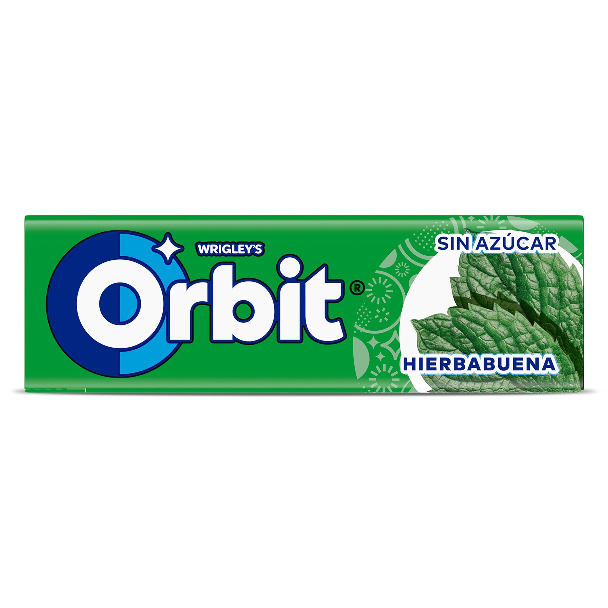Chicles sabor hierbabuena sin azúcar Orbit 14 g