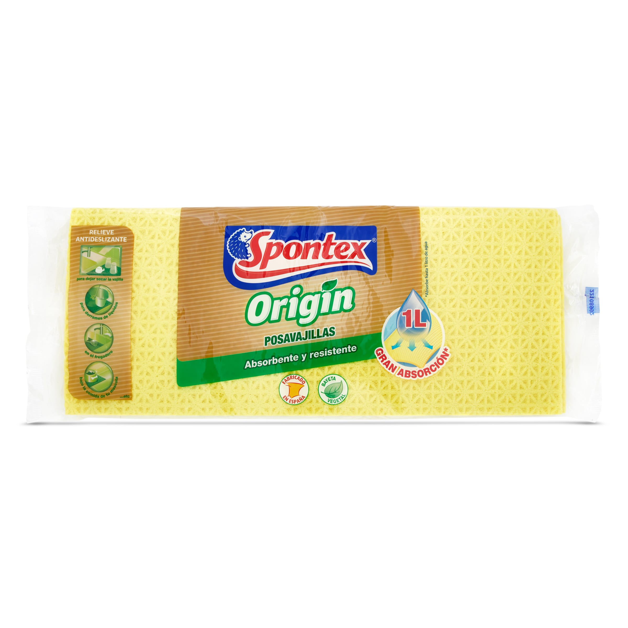 SPONTEX bayeta especial posavajillas paquete 1 ud
