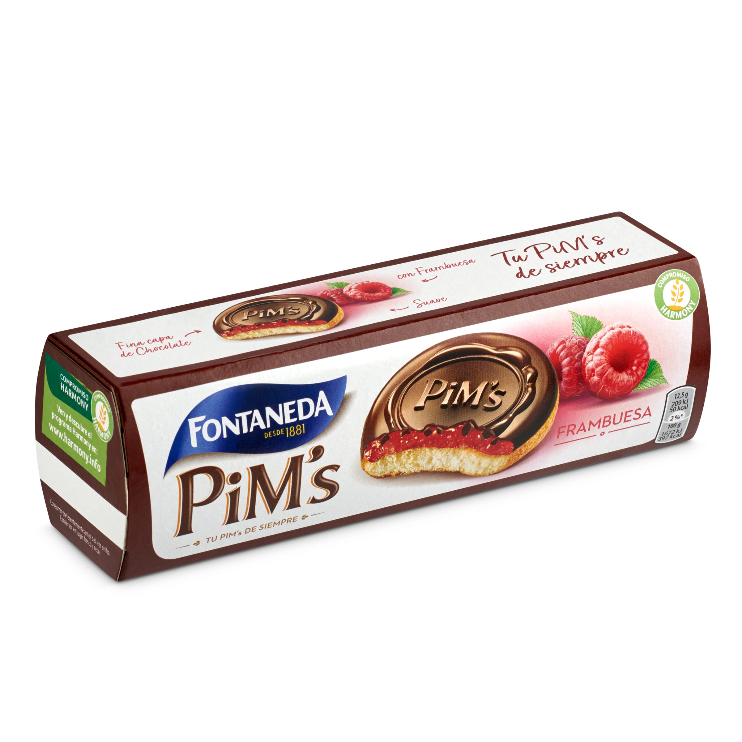 LU Pim`s frambuesa caja 150 gr