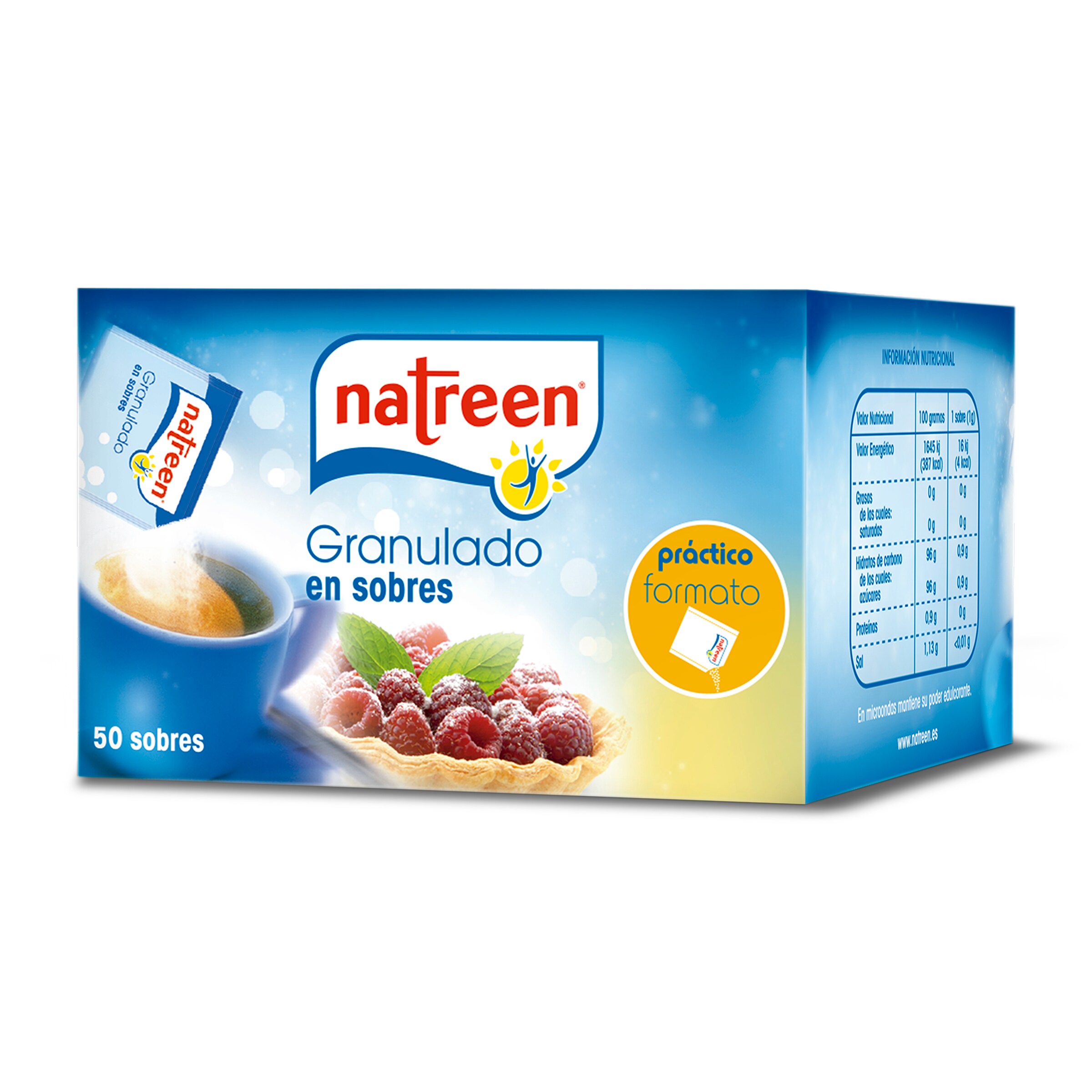 NATREEN edulcorante granulado sobres 50 gr