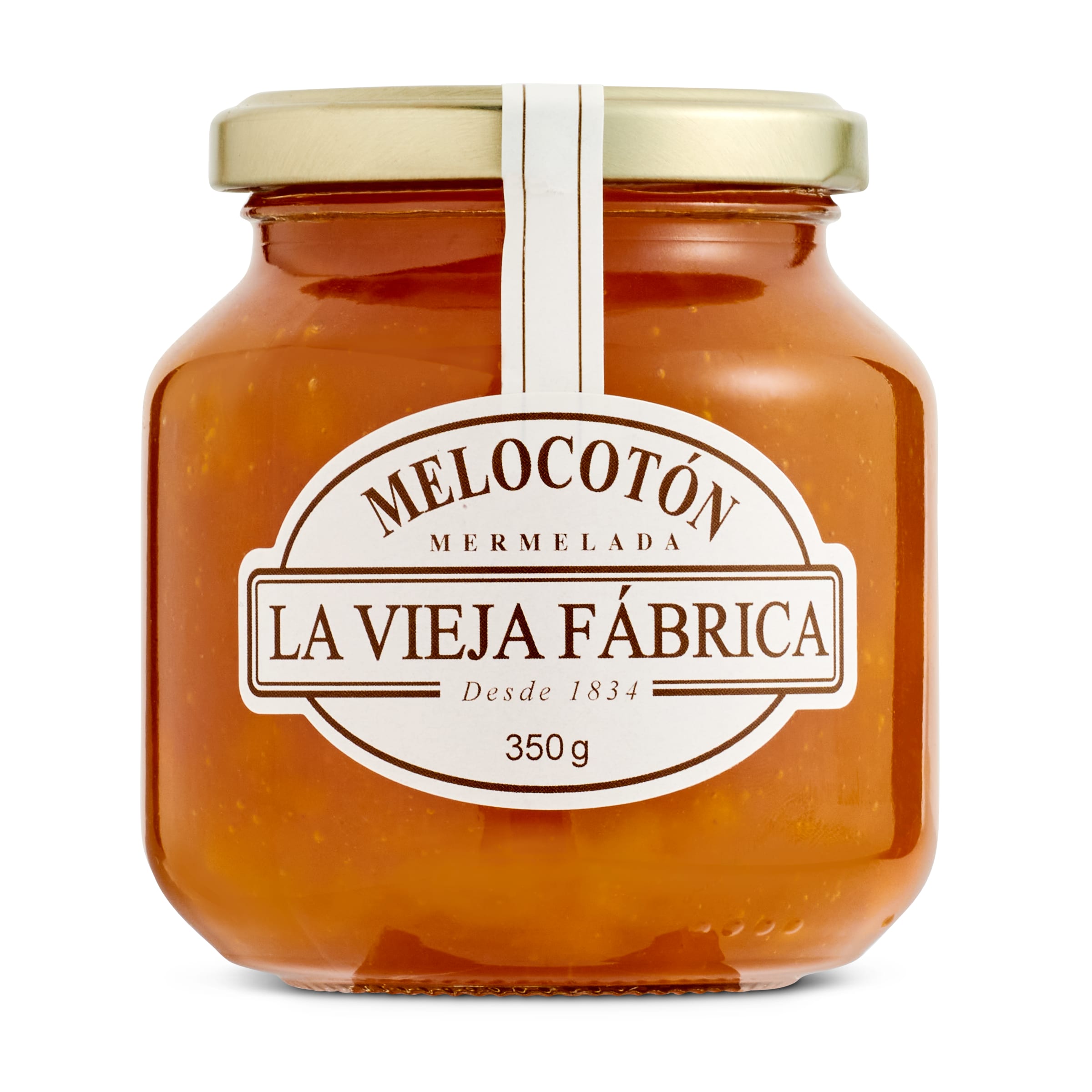 LA VIEJA FABRICA mermelada de melocoton frasco 350 gr