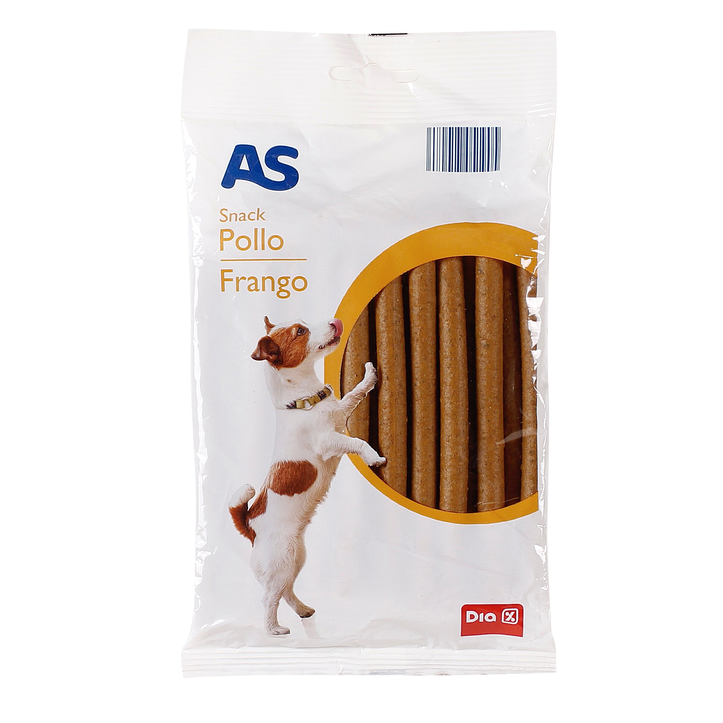 AS snack para perros de pollo bolsa 200 gr