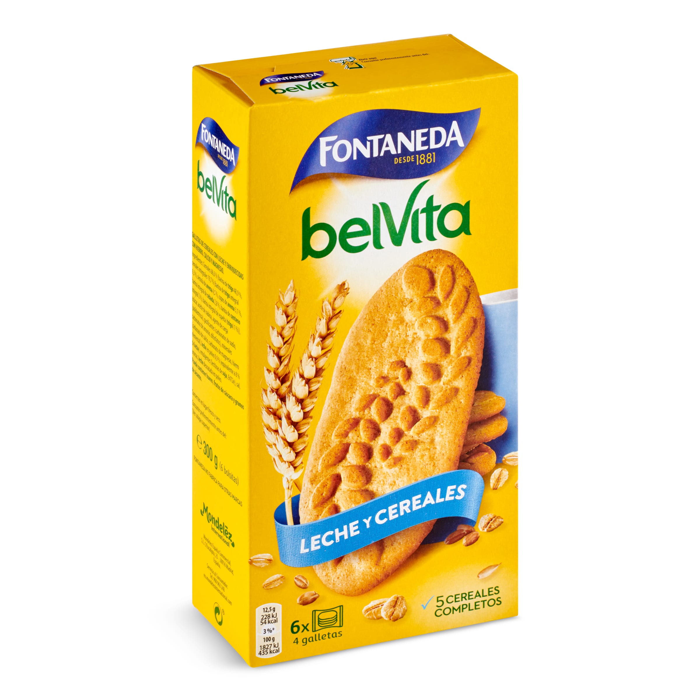 BELVITA galletas desayuno con cereales caja 300 gr