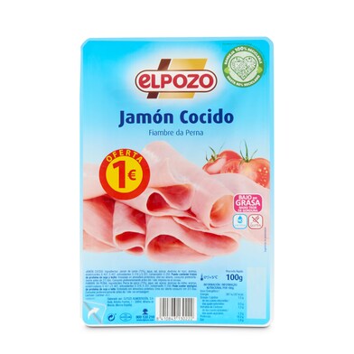 Jamón cocido Elpozo sobre 100 g-0