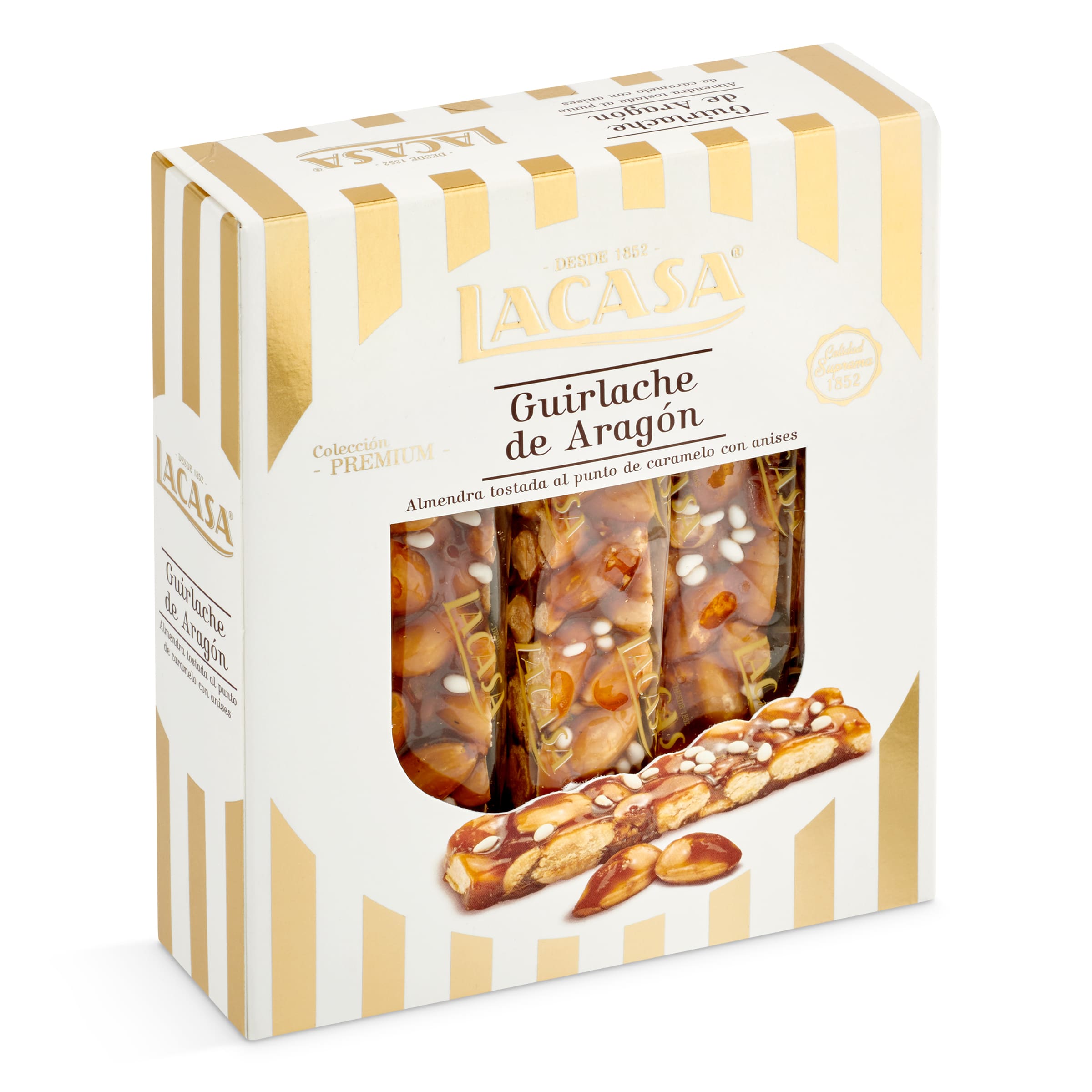 LACASA turrón guirlache de aragón estuche 240 gr