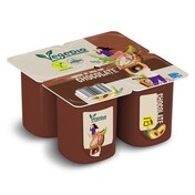 Postre vegetal de soja sabor chocolate Vegedia pack 4 x 100 g