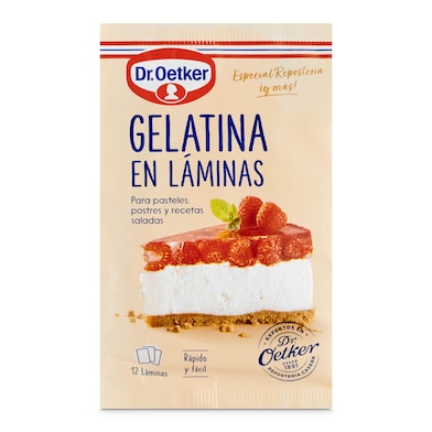 Gelatina en láminas DR OETKER BOLSA 20 GR - Supermercados DIA
