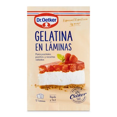 Gelatina en láminas DR OETKER BOLSA 20 GR - Supermercados DIA