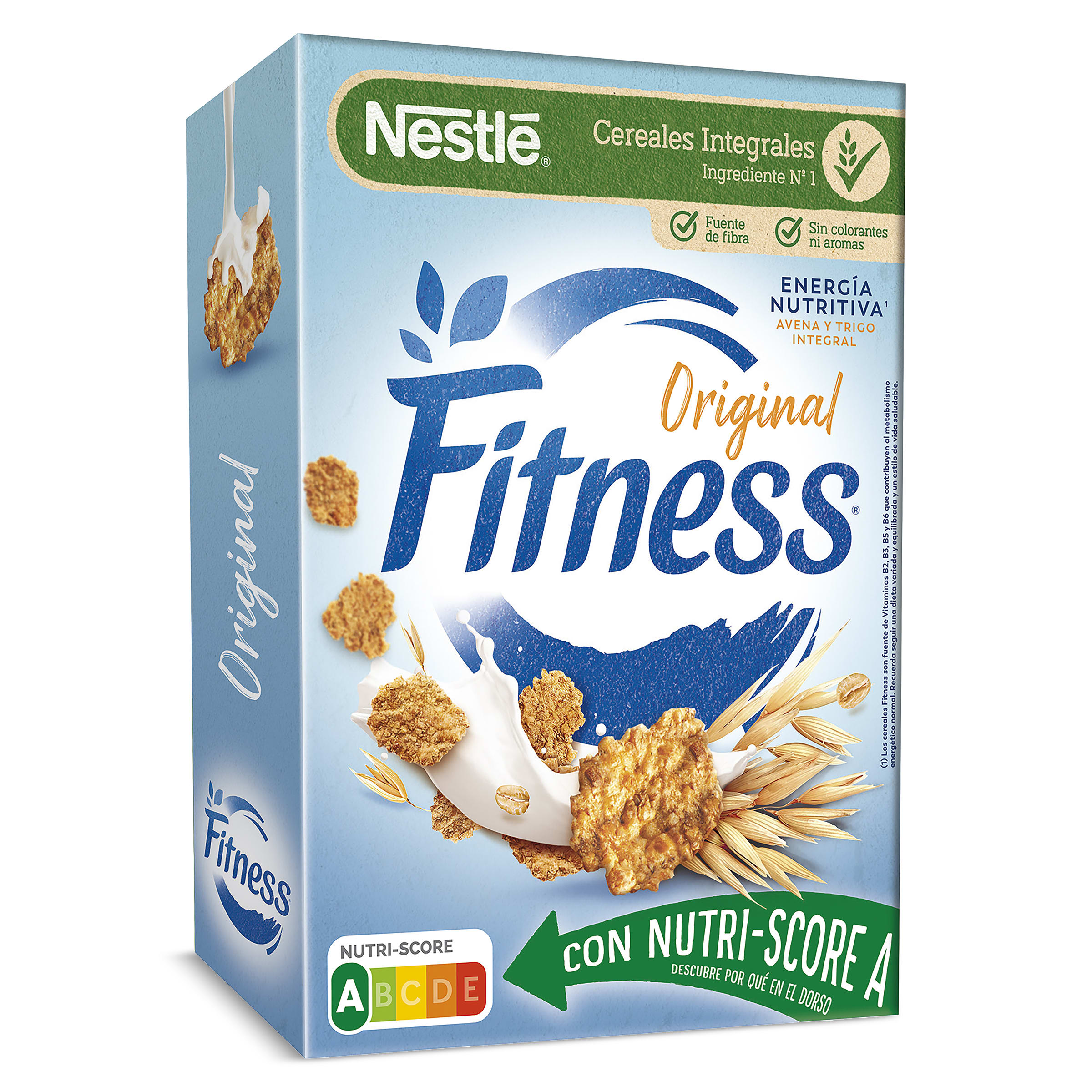 Cereales copos de trigo integral Nestlé Fitness bolsa 450 g - Supermercados  DIA