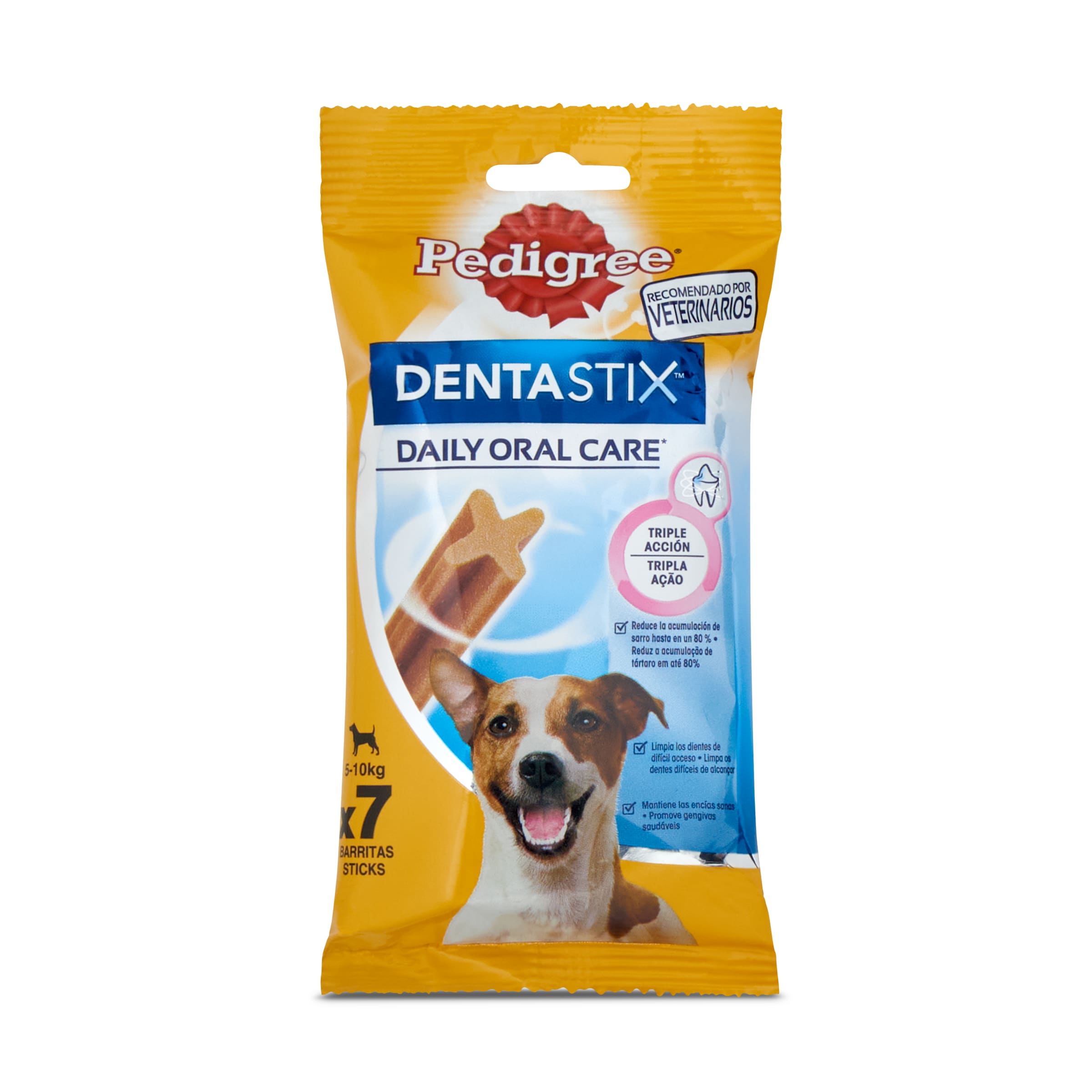 PEDIGREE snack para perros mini dentastix bolsa 110 gr
