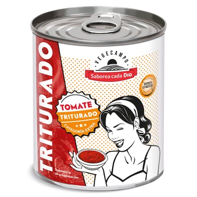 Tomate triturado Vegecampo de Dia lata 780 g-0