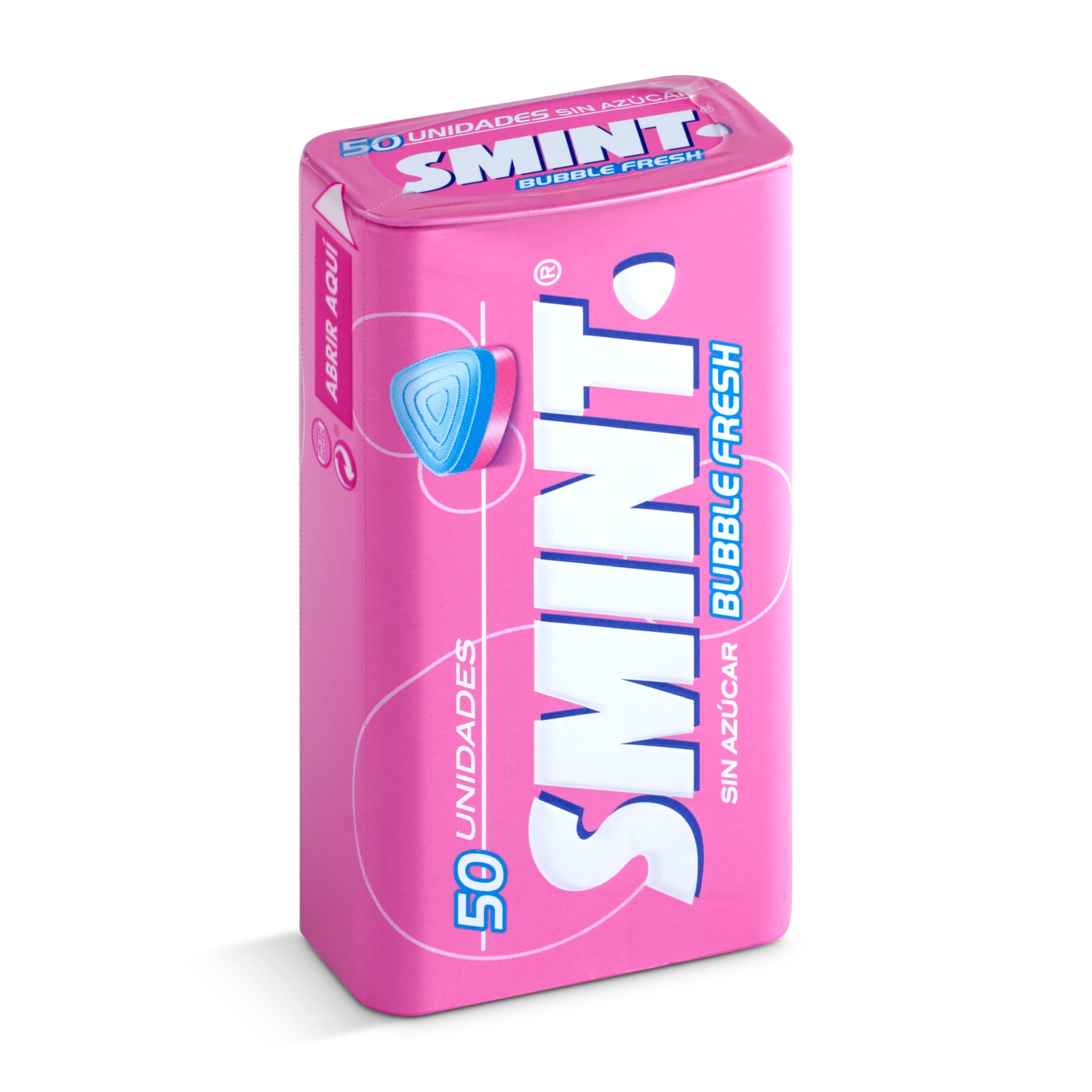 Caramelos bubble fresh sin azúcar Smint lata 35 g