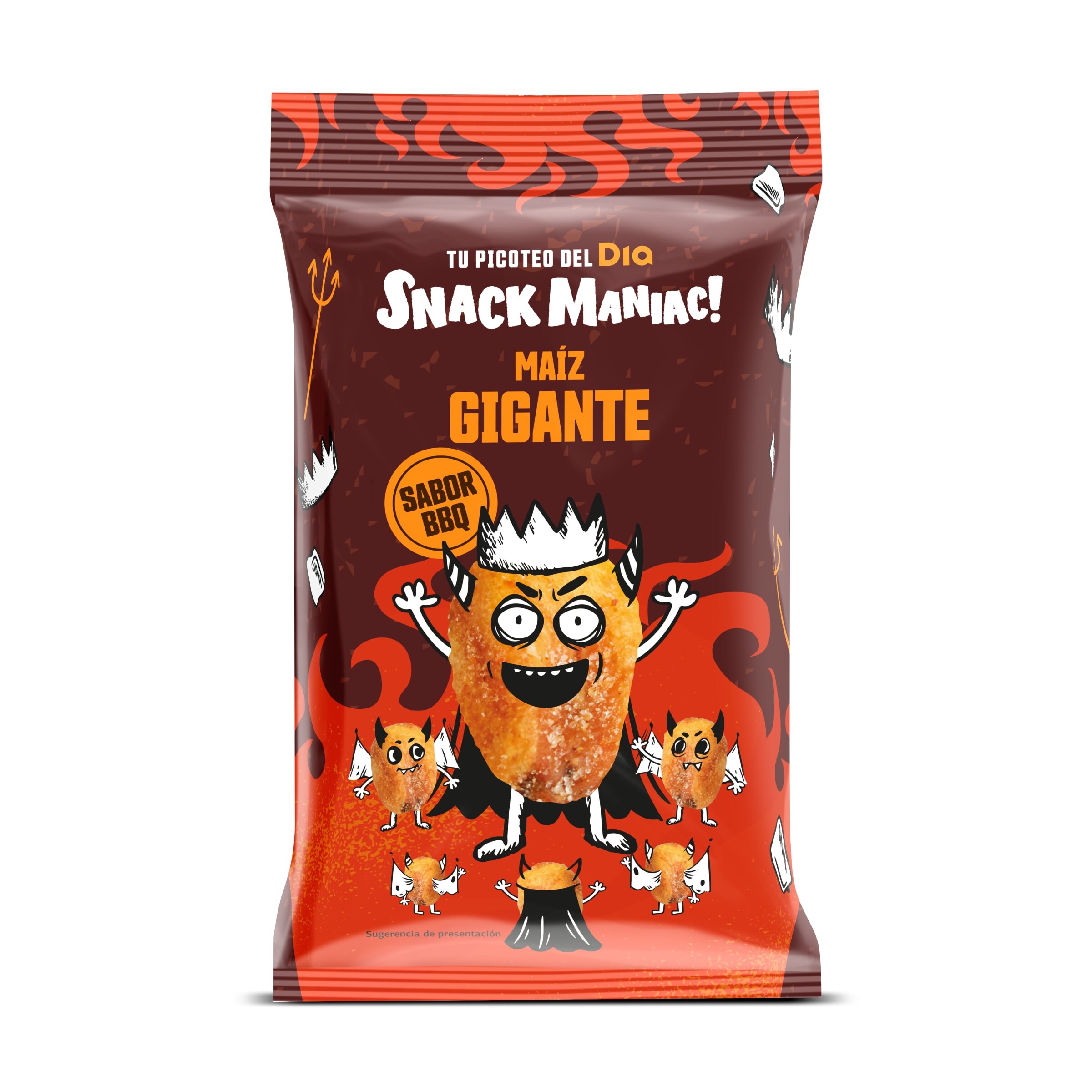 DIA SNACK MANIAC maíz tostado gigante bolsa 200 gr