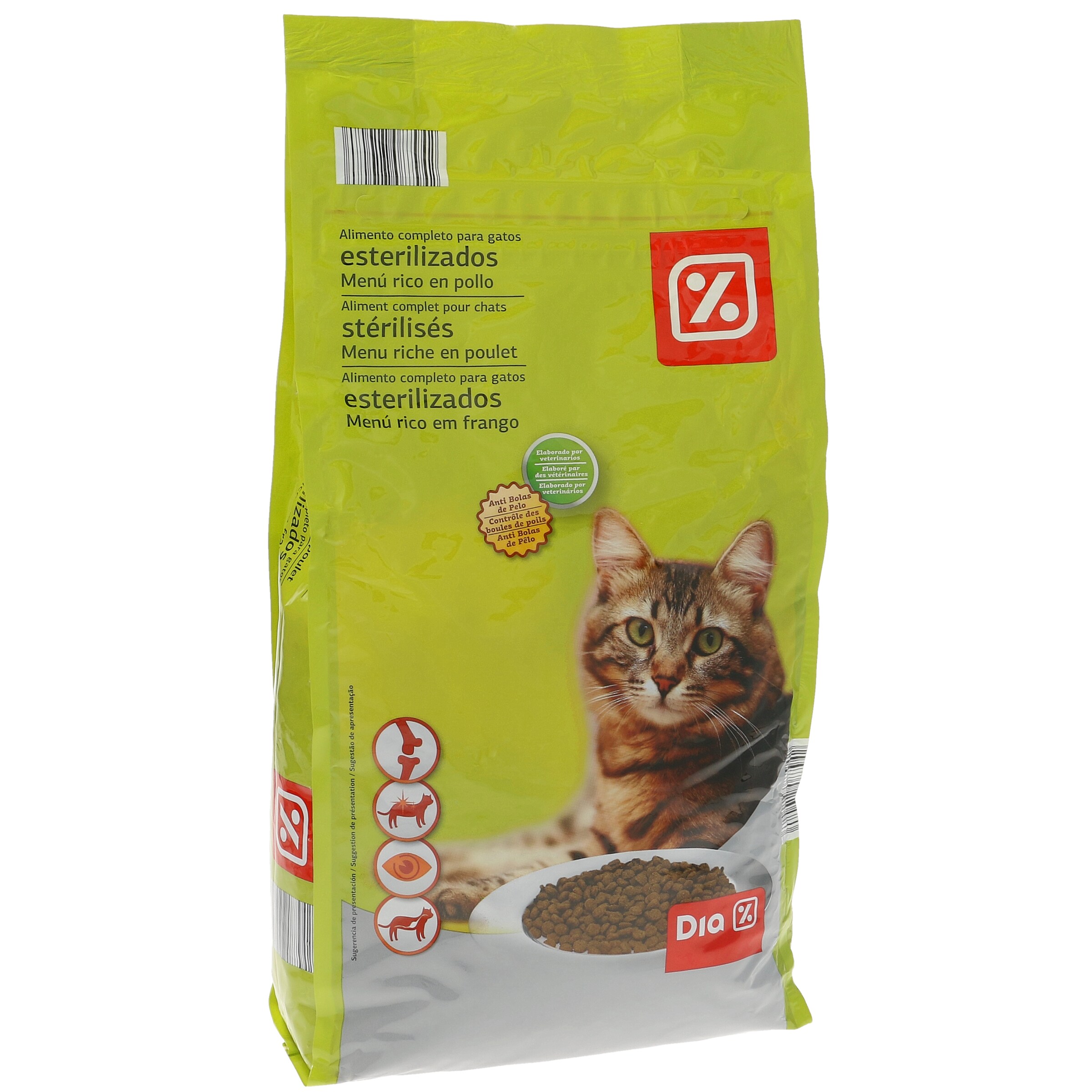 AS alimento para gatos esterilizados bolsa 1,5 kg