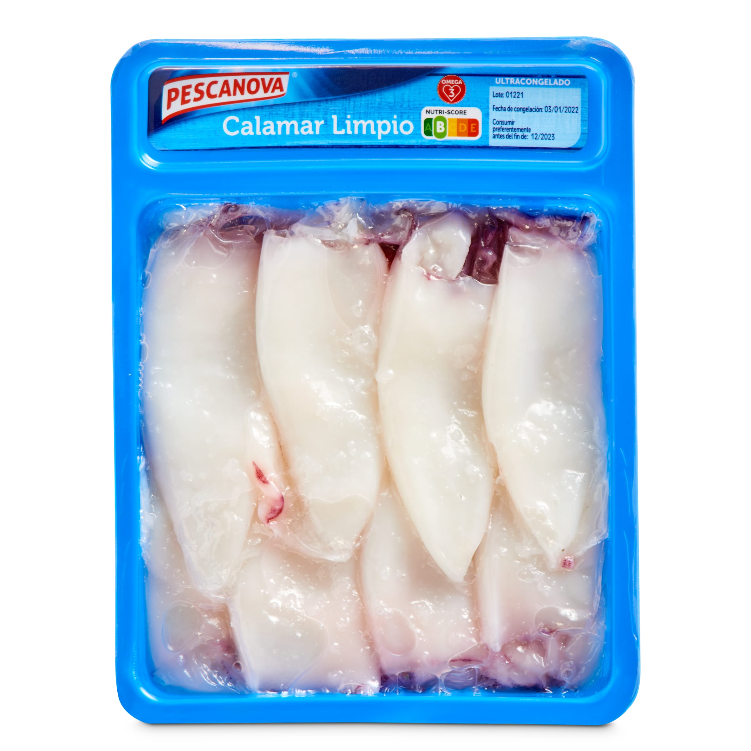 PESCANOVA calamar limpio envase 400 gr