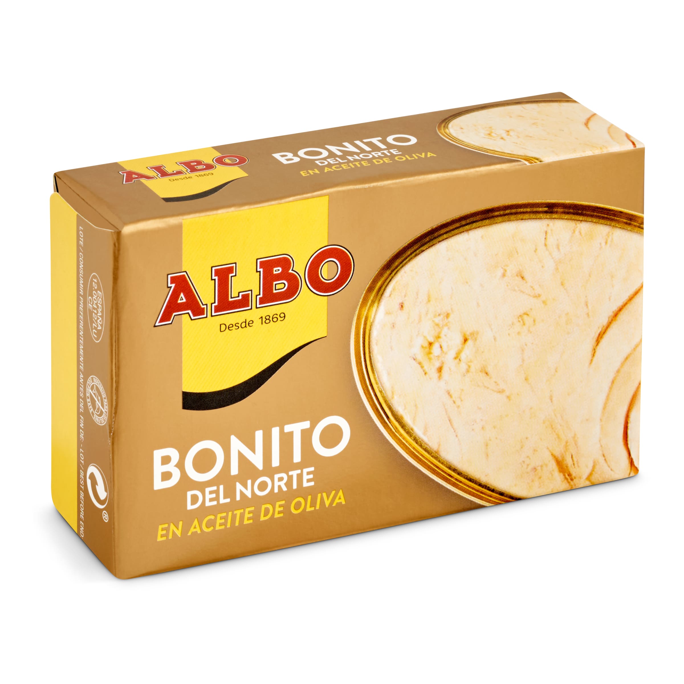 ALBO bonito del norte en aceite de oliva lata 82 gr