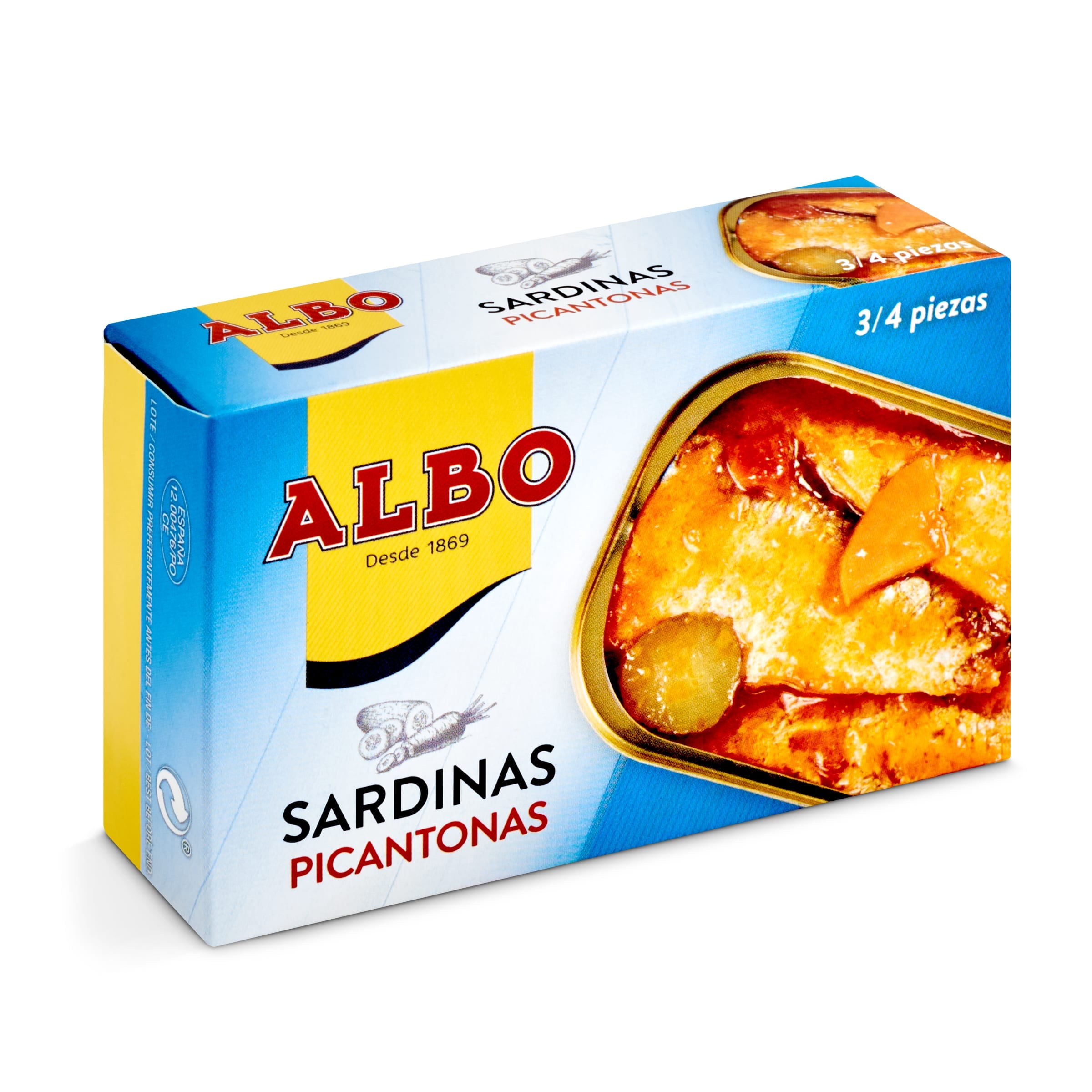 ALBO sardinas picantonas lata 85 gr