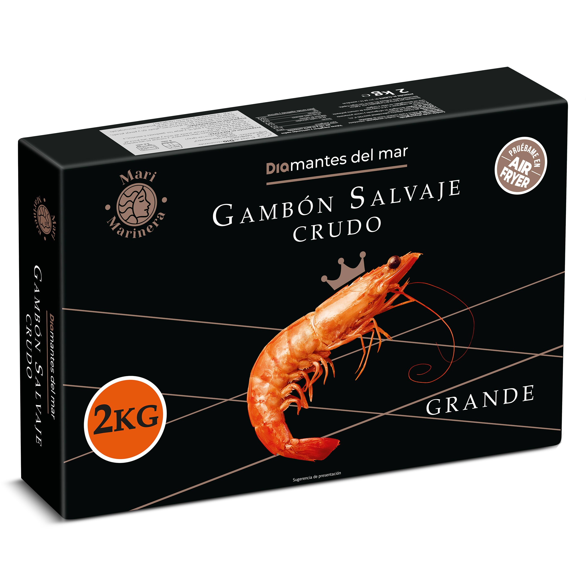 Gambón crudo Mari Marinera de Dia caja 2 kg