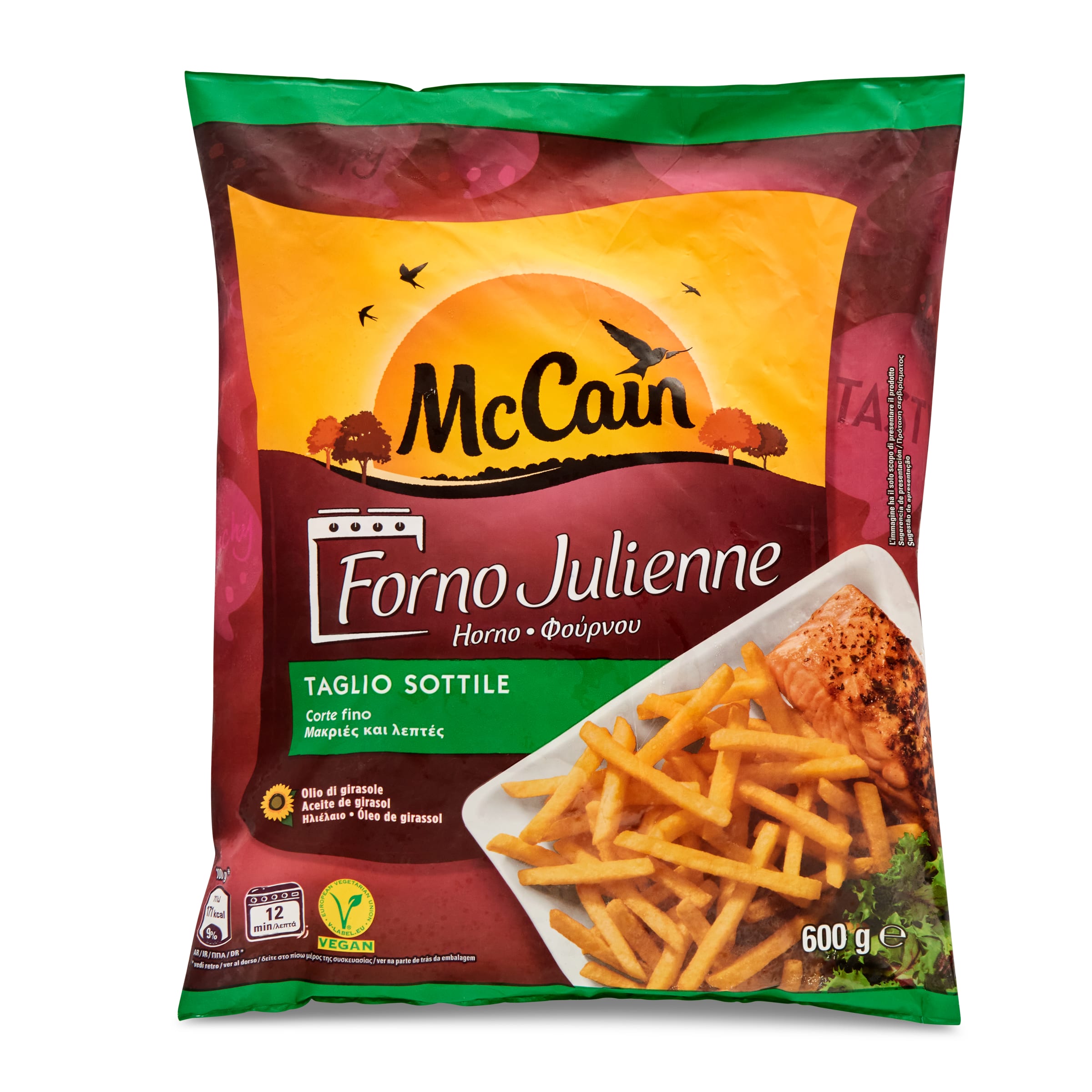 McCain patatas fritas forno julienne bolsa 600 gr