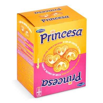 Mini galletas de hojaldre Artiach Princesa caja 120 g-0