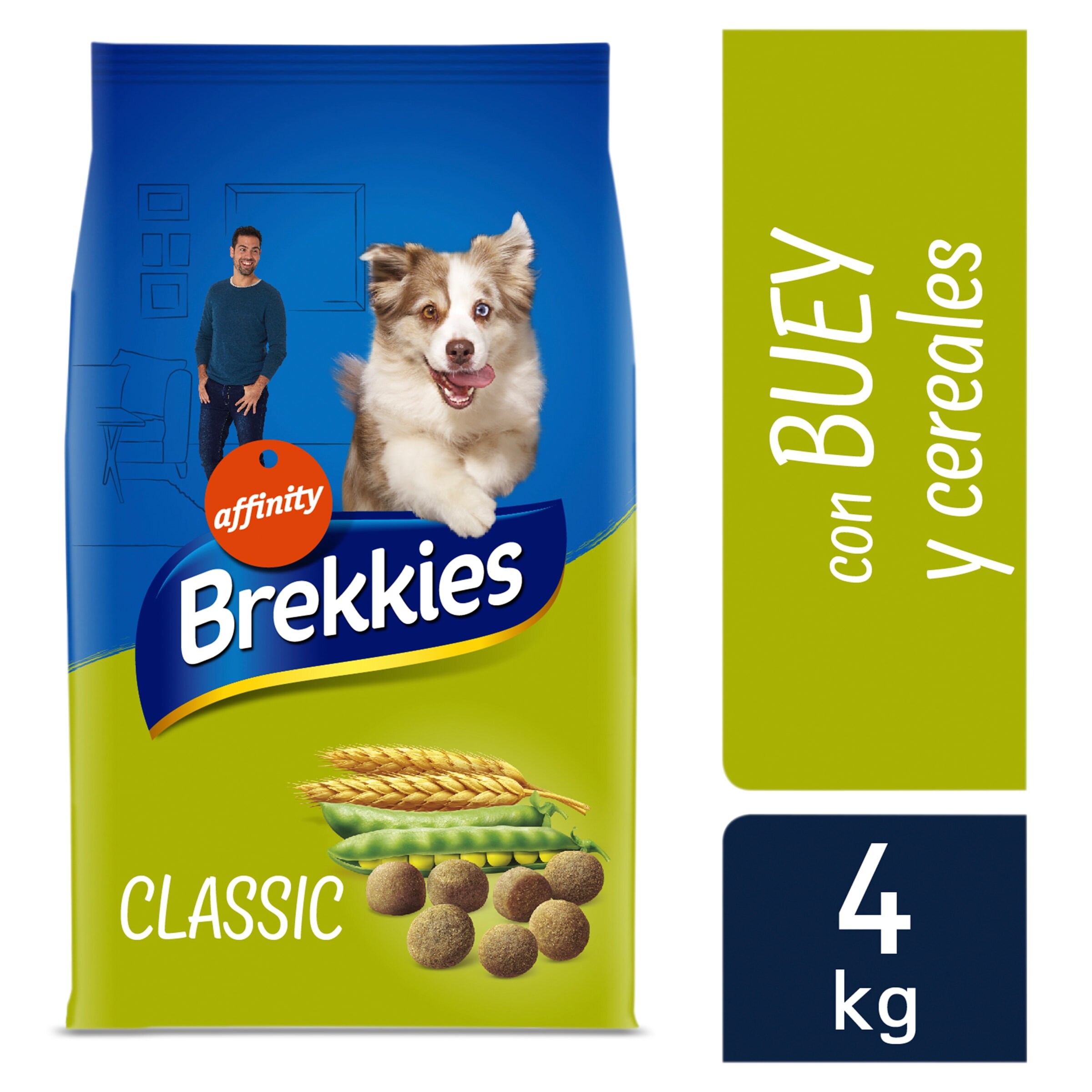 BREKKIES EXCEL alimento para perros classic bolsa  4 kg