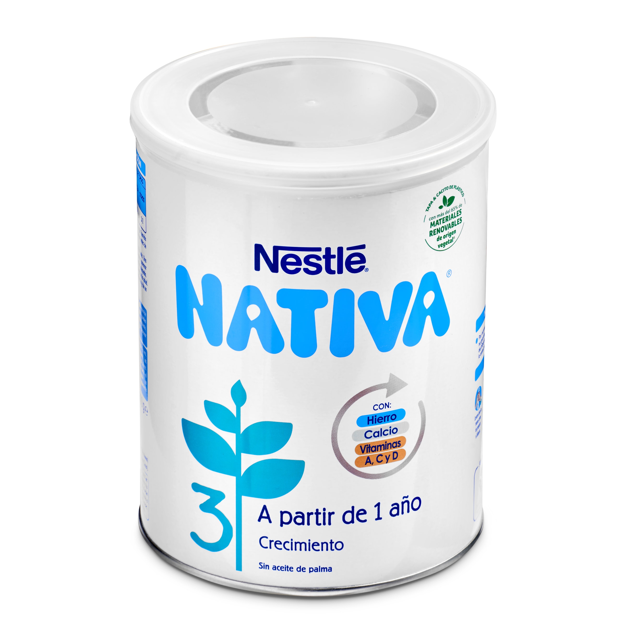 NATIVA leche infantil crecimiento 3 bote 800 gr