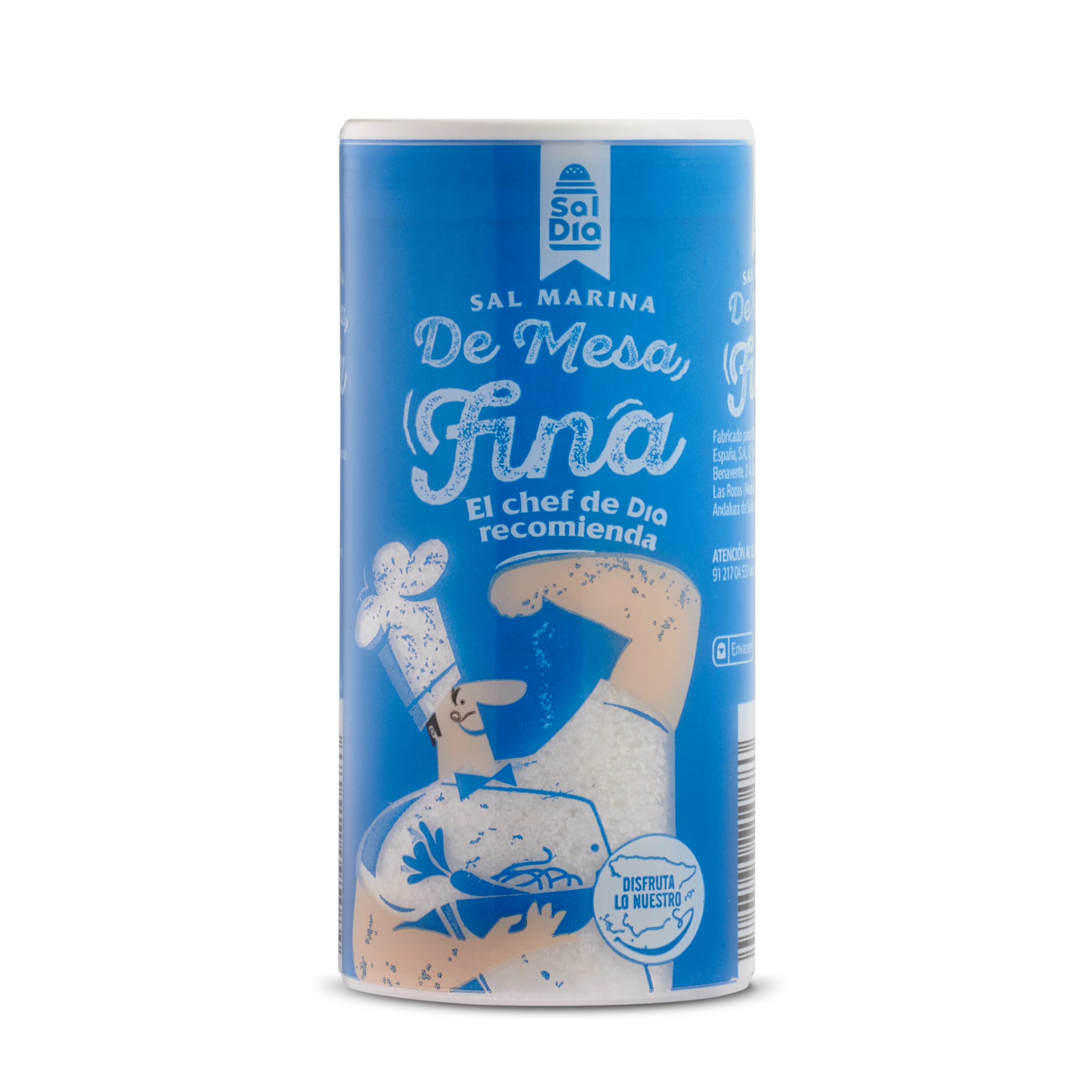 SAL DIA marina de mesa fina frasco 250 gr