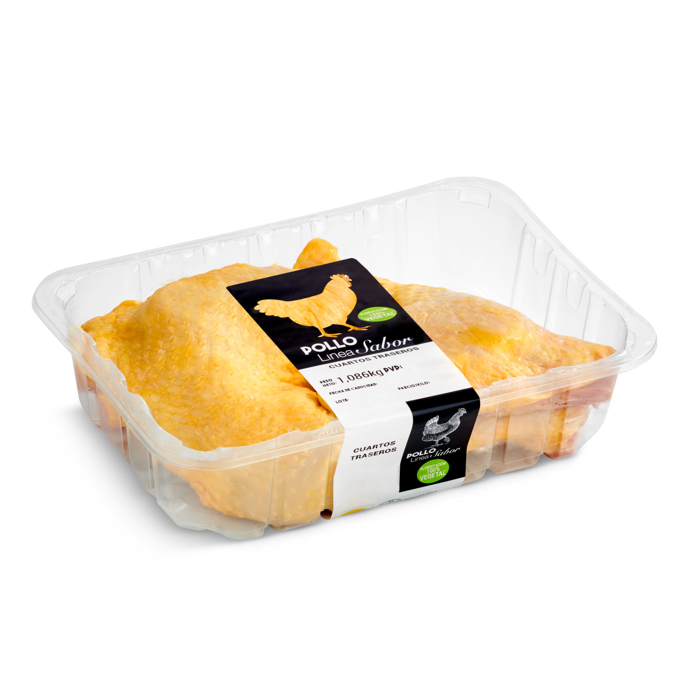 Cuartos traseros de pollo selección (peso aprox. 1.4 Kg)