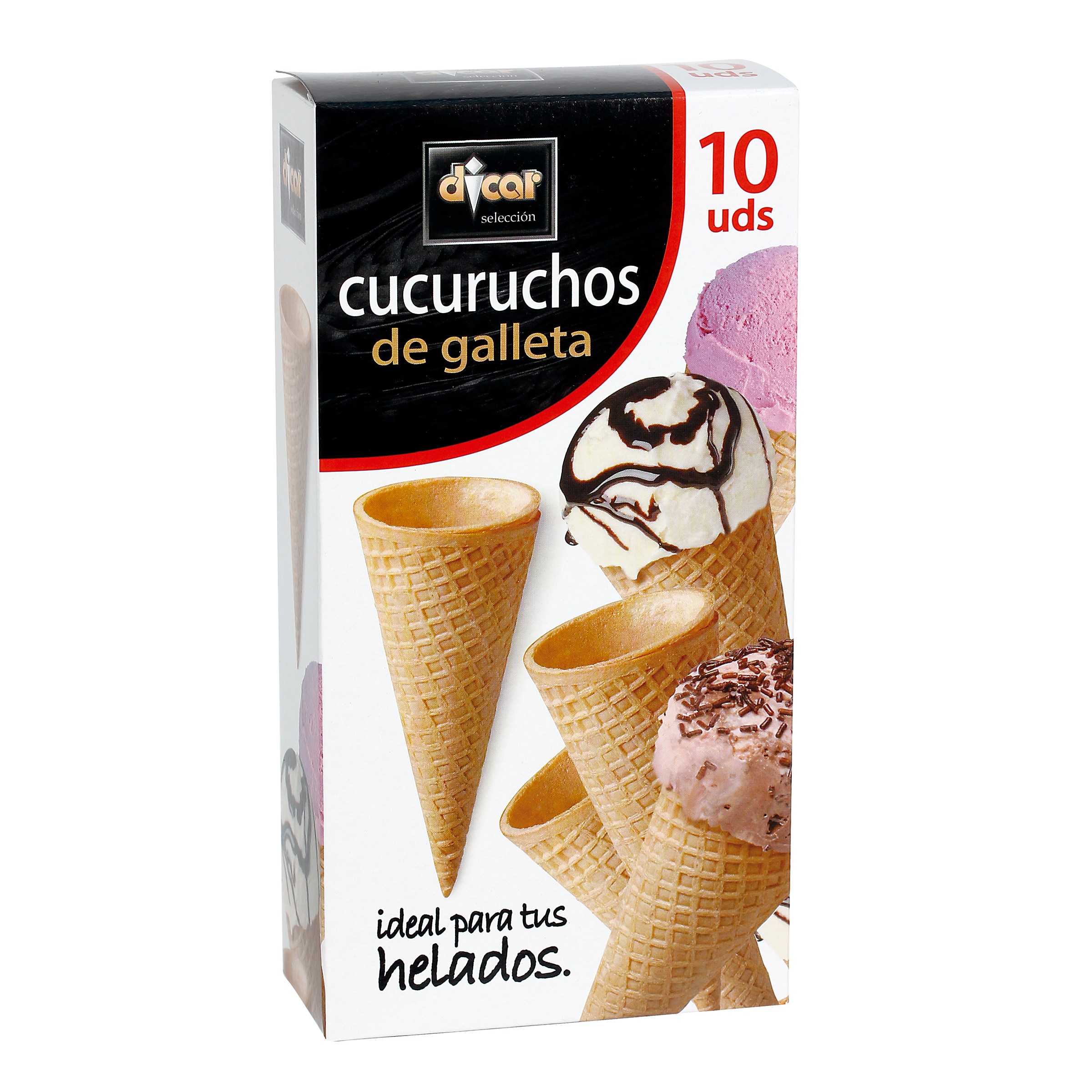 Cucuruchos de galleta DICAR CAJA 100 GR - Supermercados DIA