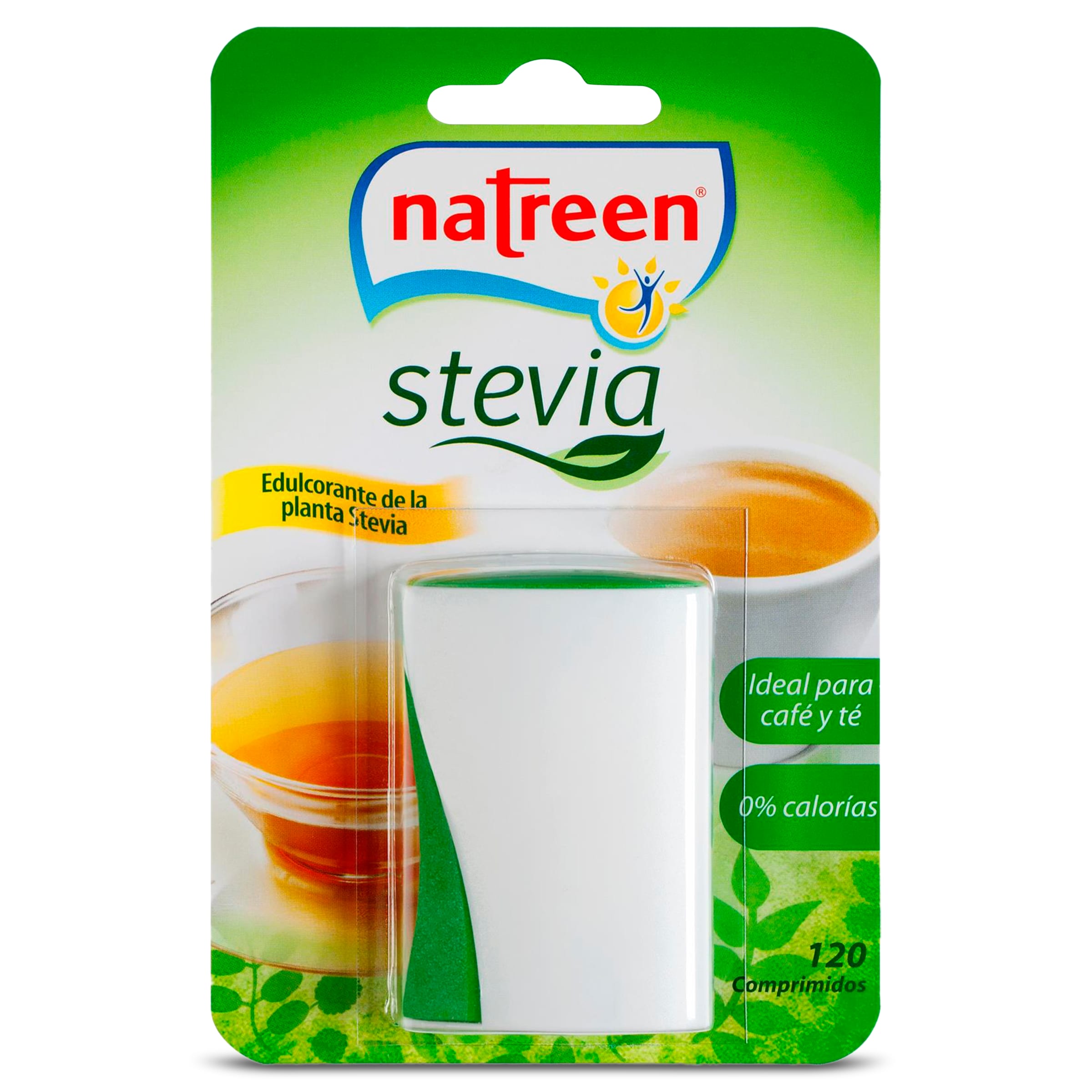NATREEN edulcorante comprimidos stevia dosificador 120 comprimidos