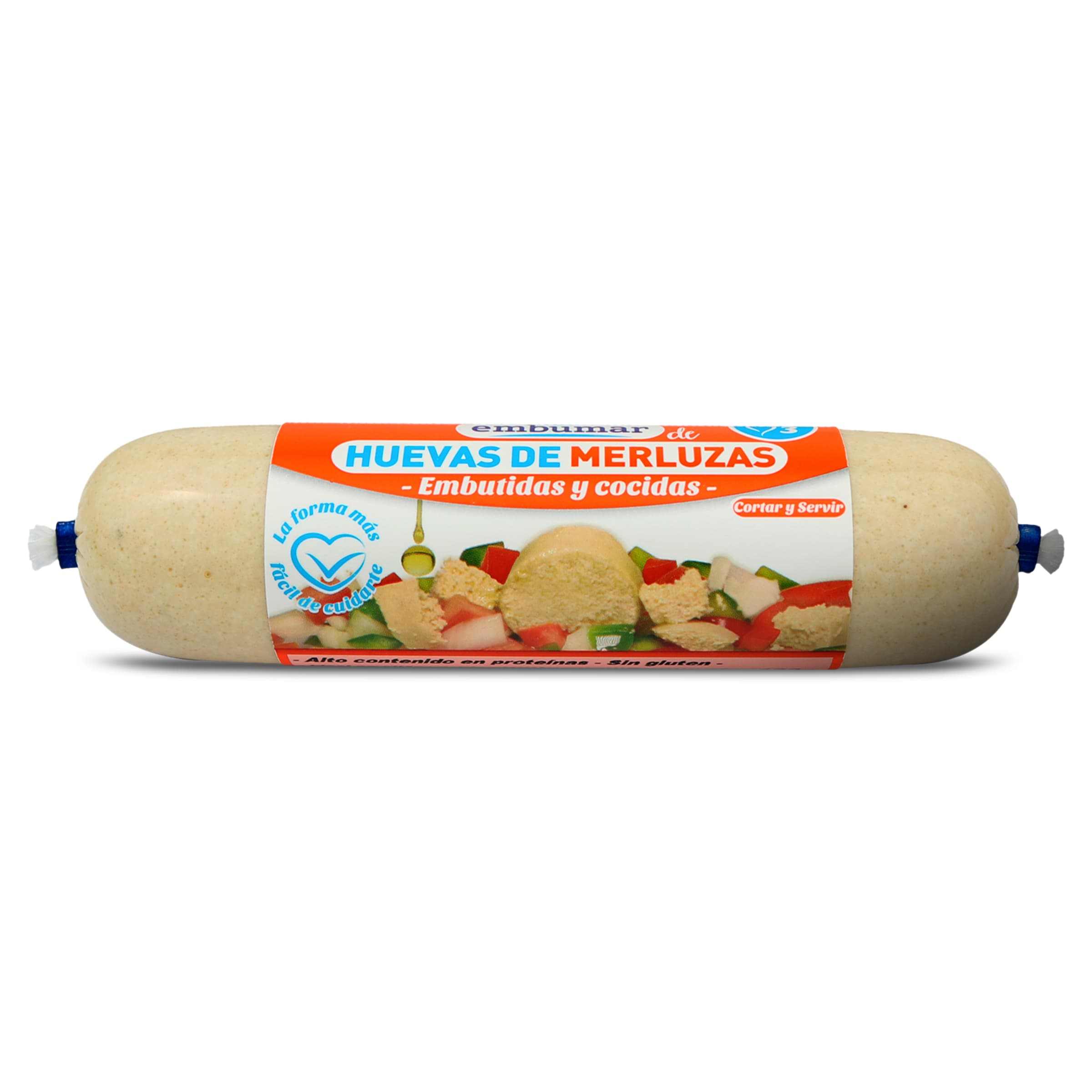 EMBUMAR huevas cocidas de merluza 120 gr