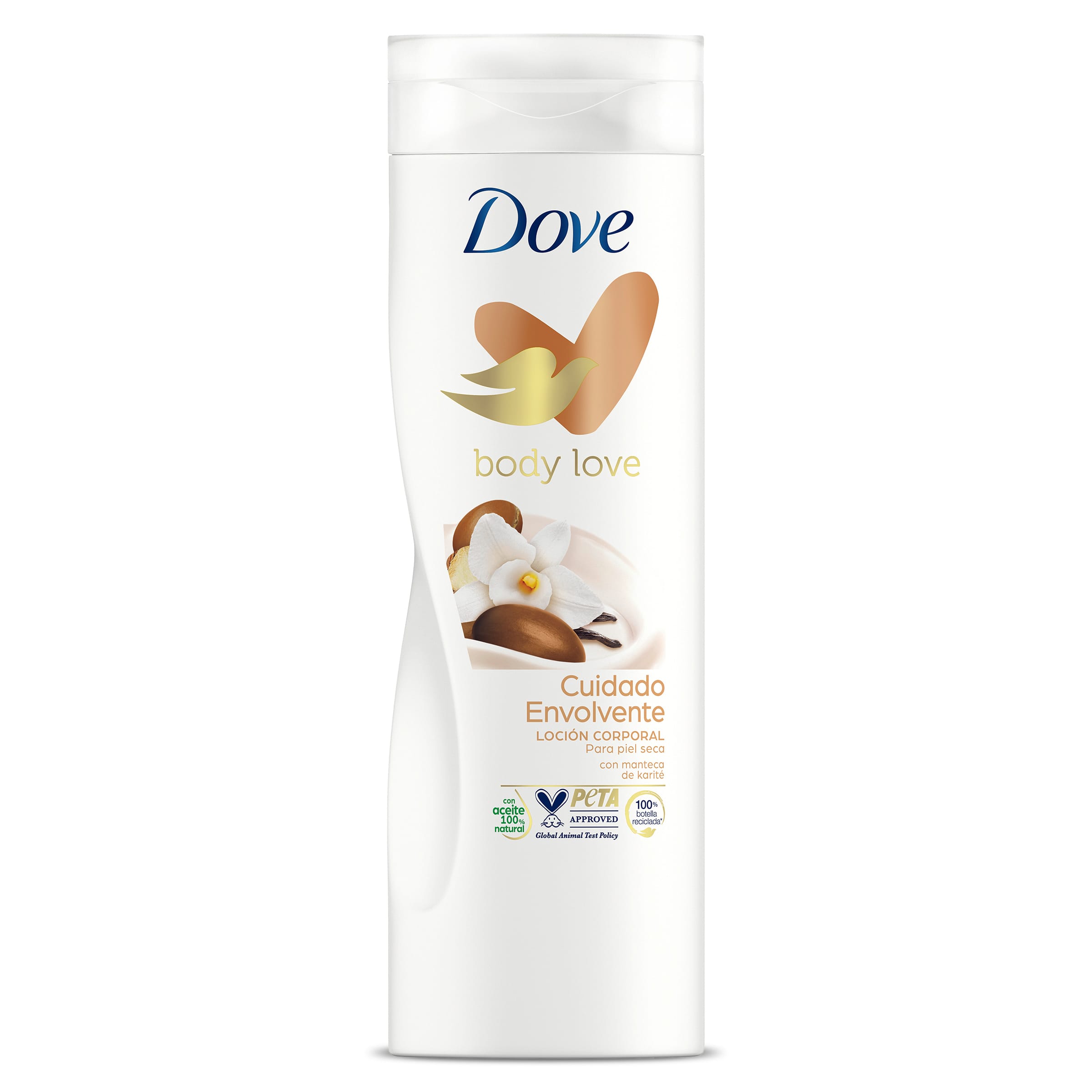 Loción corporal con karité piel seca Dove bote 400 ml