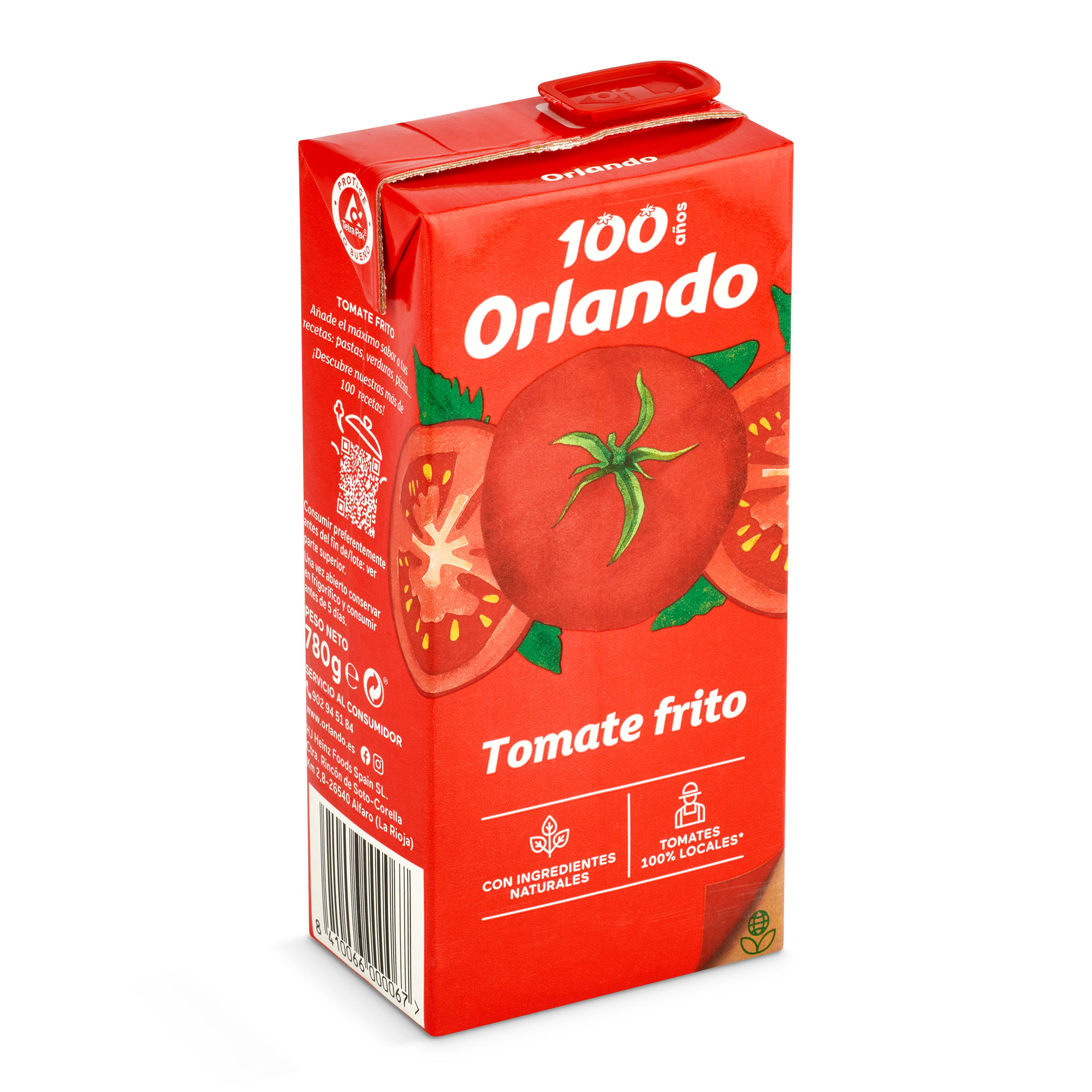 ORLANDO tomate frito envase 780 gr